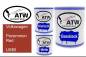 Preview: Volkswagen, Persimmon Red, LB3B: 1L Lackdose + 1L Klarlack + 500ml Härter - Set, von ATW Autoteile West.